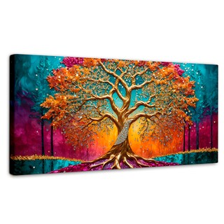 Foto 1 | Cuadro Árbol De La Vida Canvas Árbol Vida Alba 120x60