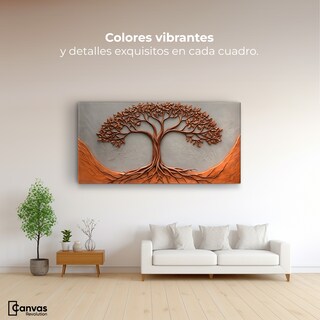 Foto 2 | Cuadro Árbol De La Vida Canvas Árbol Vida Almas 120x60