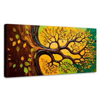 Foto 1 | Cuadro Árbol De La Vida Canvas Árbol Vida Pulsante 120x60
