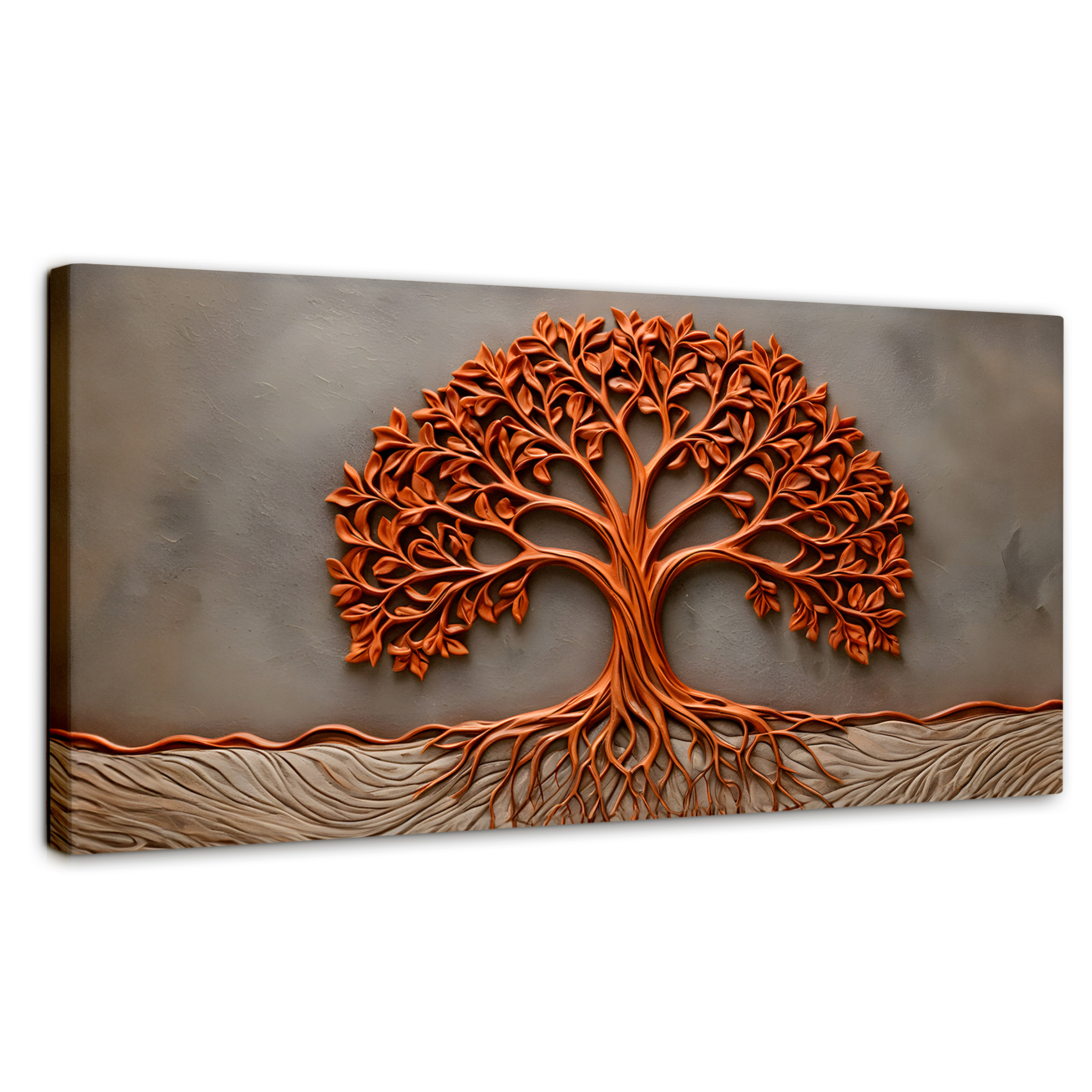 Foto 2 pulgar | Cuadro Árbol De La Vida Canvas Árbol Vida Sabia 120x60