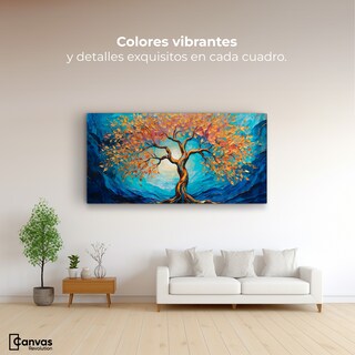 Foto 2 | Cuadro Árbol De La Vida Canvas Árbol Vida Sagrado 120x60