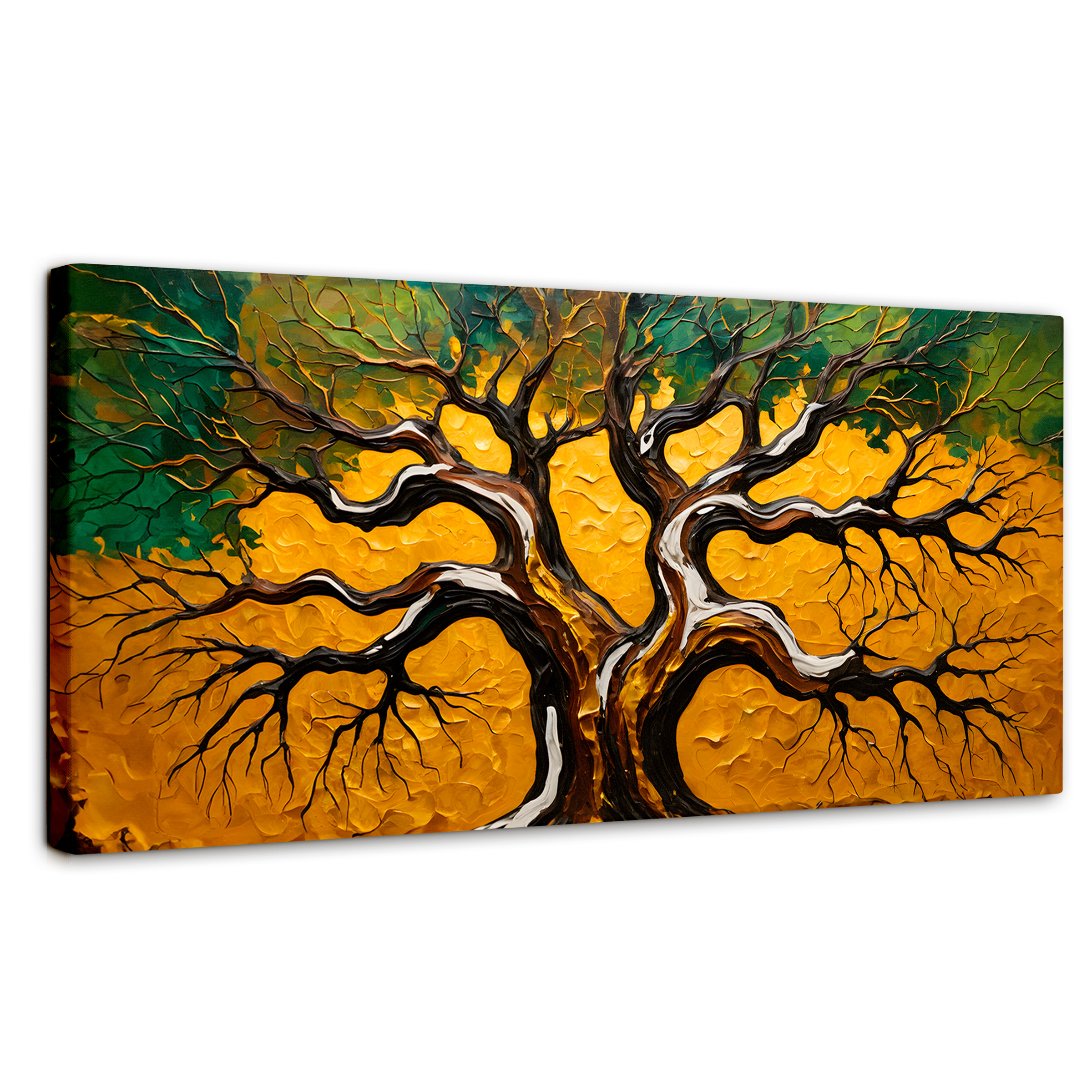 Foto 2 pulgar | Cuadro Árbol De La Vida Canvas Árbol Vida Plenitud 120x60