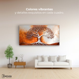 Foto 2 | Cuadro Árbol De La Vida Canvas Árbol Vida Tierra 120x60