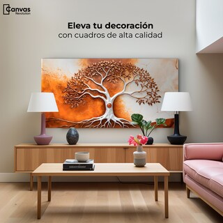 Foto 3 | Cuadro Árbol De La Vida Canvas Árbol Vida Tierra 120x60