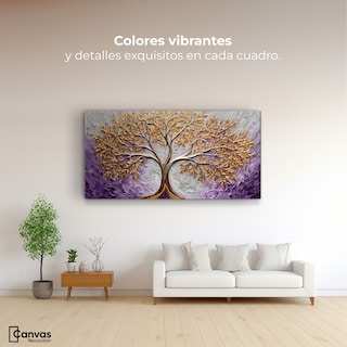 Foto 2 | Cuadro Árbol De La Vida Canvas Árbol Vida Pleno 120x60