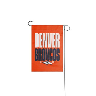 Foto 2 | Bandera De Jardín Foco Denver Broncos Con Licencia Oficial De La Nfl - Venta Internacional.