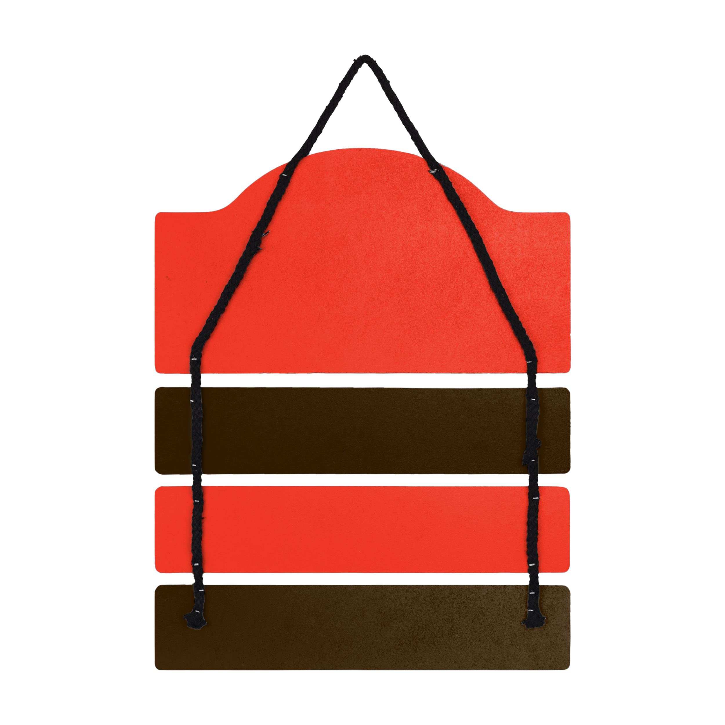 Foto 6 pulgar | Letrero De Madera Foco Nfl Cleveland Browns Man Cave 35 X 30 Cm - Venta Internacional.