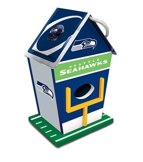 Foto 1 | Birdhouse Masterpieces Nfl Seattle Seahawks, Madera, 20 X 13 Cm - Venta Internacional.