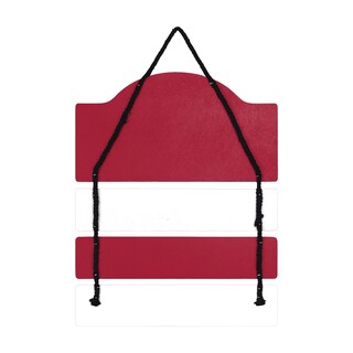 Foto 5 | Letrero De Pared Foco Oklahoma Sooners Con El Logotipo Del Equipo Mancave De La Ncaa, 35 X 30 Cm - Venta Internacional.
