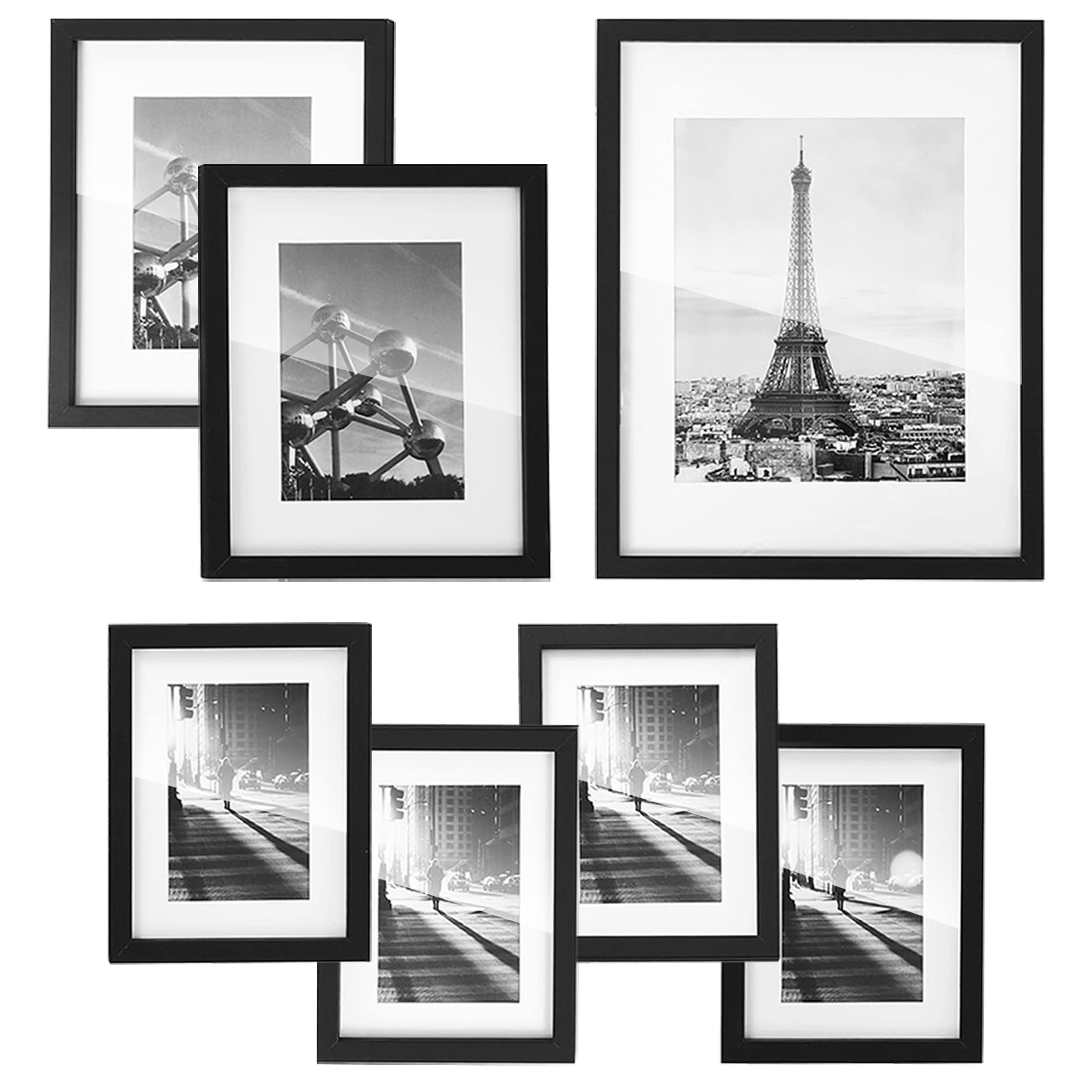 Foto 1 | Set De 7 Marcos De Fotos Songmics Con Tapete Para Varias Fotos - Venta Internacional.