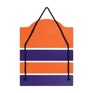 Foto 5 | Letrero De Pared Foco Clemson Tigers, Logotipo Del Equipo Mancave De La Ncaa, 35 X 30 Cm - Venta Internacional.