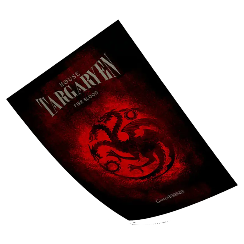Foto 2 pulgar | Poster Exclusivo (piezas Limitadas) Game Of Thrones - Targaryen