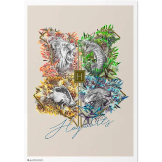 Foto 1 | Poster Exclusivo (piezas Limitadas) Harry Potter - Hogwarts