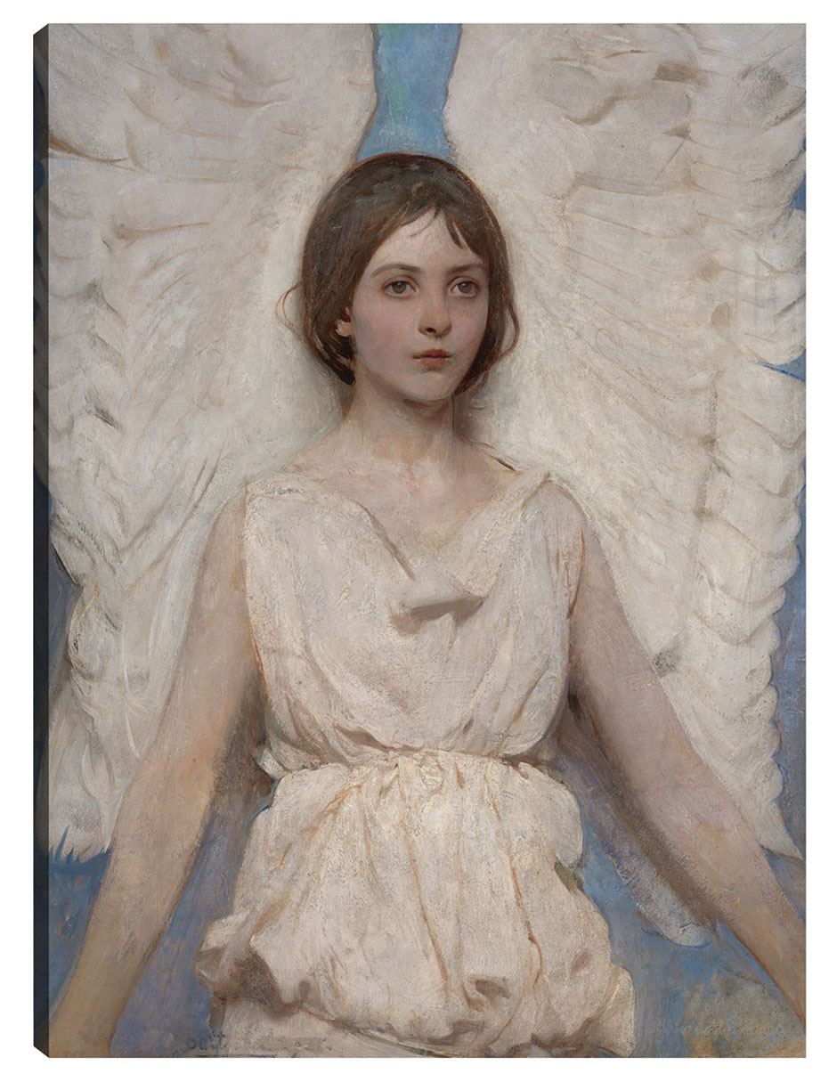 Foto 2 pulgar | Cuadro Decorativo - Ángel (1887)- Abbott Handerson Thayer - Religión - 69x92 - Impresión En Lienzo - Fine Art Tj