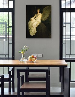 Foto 4 | Cuadro Decorativo - Monumento A Stevenson (1903)- Abbott Handerson Thayer - Religión - 46x61 - Impresión En Li