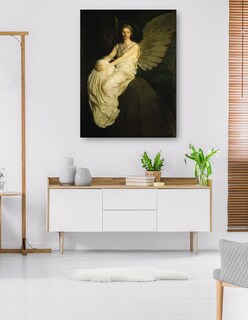 Foto 5 | Cuadro Decorativo - Monumento A Stevenson (1903)- Abbott Handerson Thayer - Religión - 46x61 - Impresión En Li