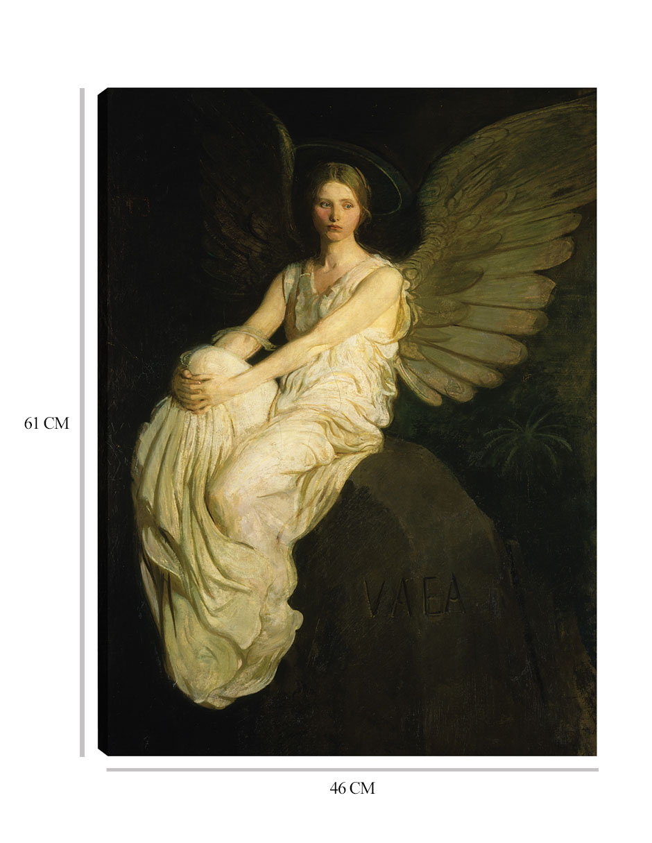 Foto 6 | Cuadro Decorativo - Monumento A Stevenson (1903)- Abbott Handerson Thayer - Religión - 46x61 - Impresión En Li