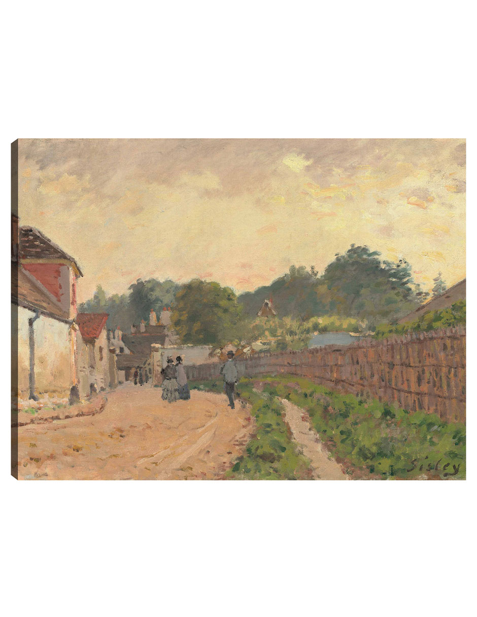 Foto 2 pulgar | Cuadro Decorativo - Marly El Rey- Alfred Sisley - Religión - 46x61 - Impresión En Lienzo - Fine Art Tj