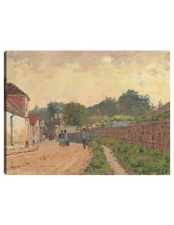 Foto 1 | Cuadro Decorativo - Marly El Rey- Alfred Sisley - Religión - 46x61 - Impresión En Lienzo - Fine Art Tj