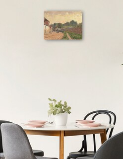 Foto 2 | Cuadro Decorativo - Marly El Rey- Alfred Sisley - Religión - 46x61 - Impresión En Lienzo - Fine Art Tj