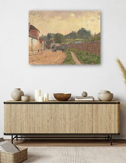 Foto 5 | Cuadro Decorativo - Marly El Rey- Alfred Sisley - Religión - 46x61 - Impresión En Lienzo - Fine Art Tj