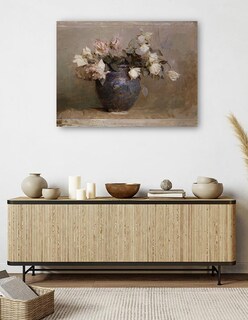 Foto 5 | Cuadro Decorativo - Rosas (1890) Handerson- Abbott Handerson Thayer - Religión - 28x36 - Impresión En Lienzo - Fine