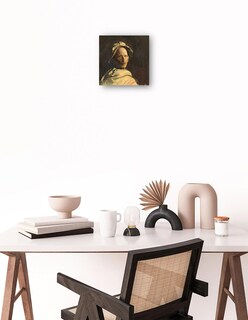Foto 2 | Cuadro Decorativo - Auto Retrato- Abbott Handerson Thayer - Fotografía - 31x31 - Impresión En Lienzo - Fine Art Tj