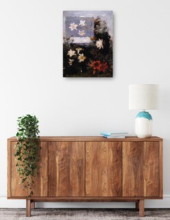 Foto 2 | Cuadro Decorativo - Estudios Florales (hacia 1886)- Abbott Handerson Thayer - Floral - 69x92 - Impresión En Lie