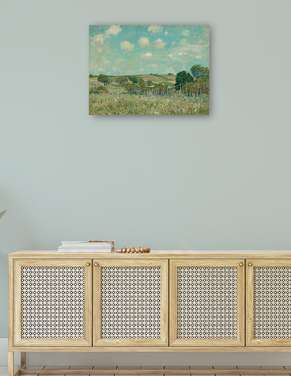 Foto 5 pulgar | Cuadro Decorativo - Prado- Alfred Sisley - Religión - 28x36 - Impresión En Lienzo - Fine Art Tj