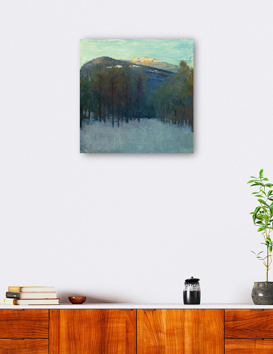 Foto 6 pulgar | Cuadro Decorativo - Monte Monadnock- Abbott Handerson Thayer - Paisaje - 51x51 - Impresión En Lienzo - Fine Art Tj