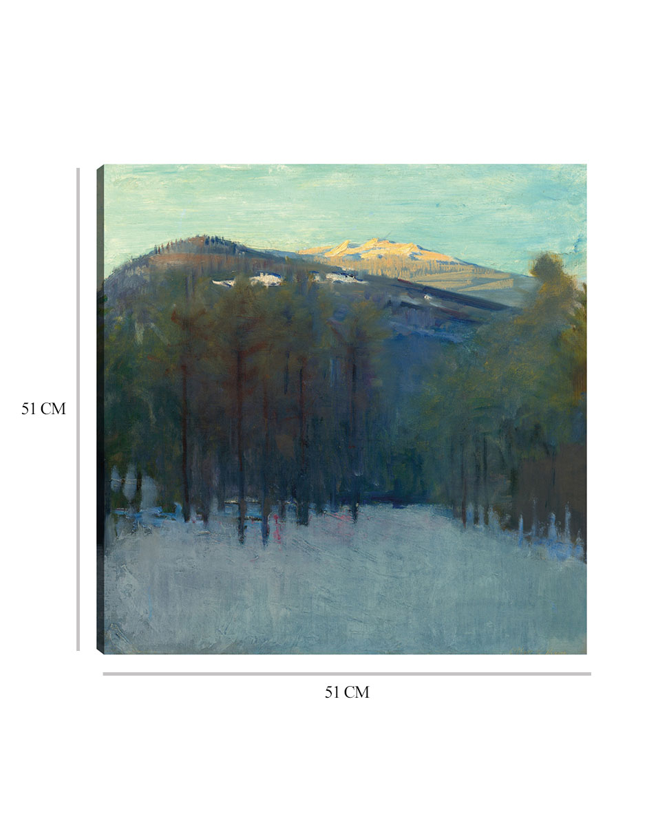 Foto 7 pulgar | Cuadro Decorativo - Monte Monadnock- Abbott Handerson Thayer - Paisaje - 51x51 - Impresión En Lienzo - Fine Art Tj