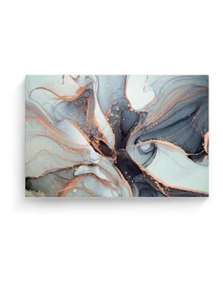 Foto 1 | Cuadro Marmol Textura Dorada Canvas Decorativo Moderno 4k 120x80 Cm