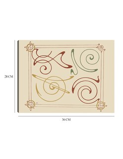 Foto 5 | Cuadro Decorativo - Diseño Abstracto Basado En Arabescos. (1900)- Alphonse Mucha - 28x36 - Impresión En Lienzo - F