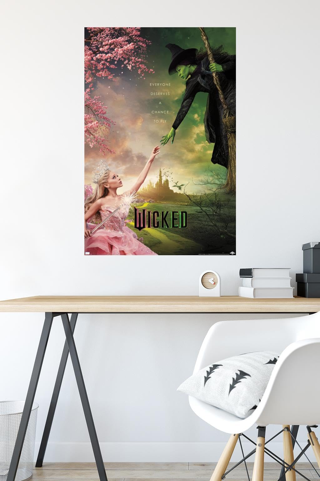 Foto 5 pulgar | Póster De Pared Trends International Wicked 34 X 22,4 Cm - Venta Internacional.