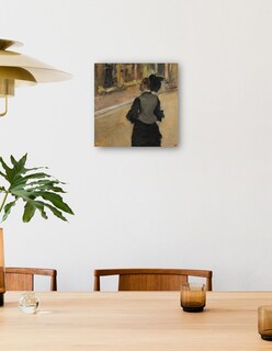 Foto 4 | Cuadro Decorativo - Mujer Vista Desde Atrás- Edgar Degas - Fotografía - 89x89 - Impresión En Lienzo - Fine Art Tj