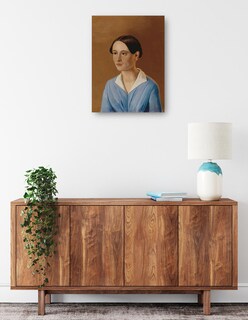 Foto 2 | Cuadro Decorativo - Ana María Fabricio (1849)- Ferdinand Von Wright - Fotografía - 46x61 - Impresión En Lienzo -