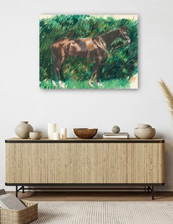 Foto 5 | Cuadro Decorativo - Un Caballo- Pierre-auguste Renoir - Religión - 28x36 - Impresión En Lienzo - Fine Art Tj
