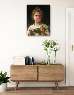 Foto 3 | Cuadro Decorativo - Mimosa (1899)- William Bouguereau - Fotografía - 46x61 - Impresión En Lienzo - Fine Art Tj