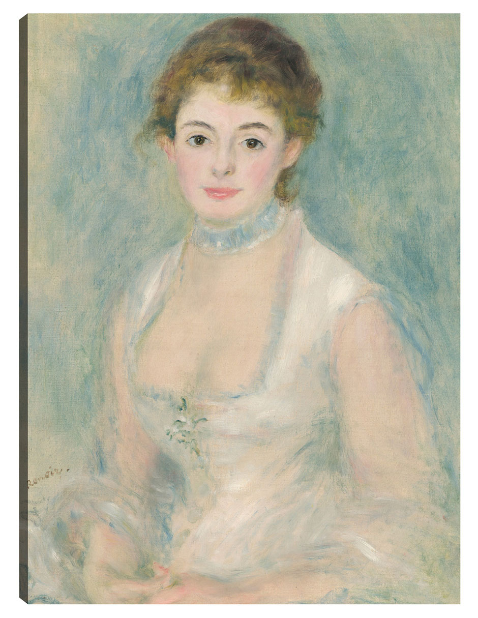 Foto 2 pulgar | Cuadro Decorativo - Señora Henriot- Pierre-auguste Renoir - Fotografía - 77x102 - Impresión En Lienzo - Fine Art Tj
