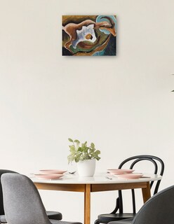 Foto 2 | Cuadro Decorativo - Cabra (1935)- Arthur Dove - Religión - 46x61 - Impresión En Lienzo - Fine Art Tj