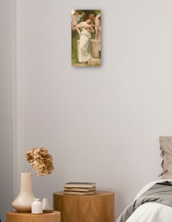 Foto 2 | Cuadro Decorativo - Bendiciones De Amor (1897)- William Bouguereau - Religión - 34x64 - Impresión En Lienzo - Fine Ar
