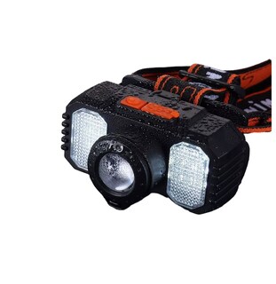Foto 3 | Lámpara Belug Minera Recargable Por Usb color Negra Con Naranja