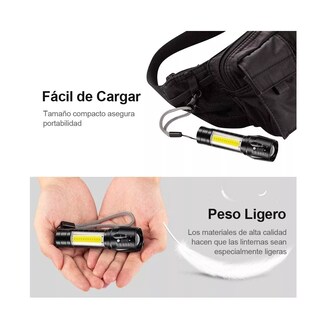 Foto 2 | Lamparas Recargables Led Eo Safe Imports ESI-5350 color Negro 4 Unidades