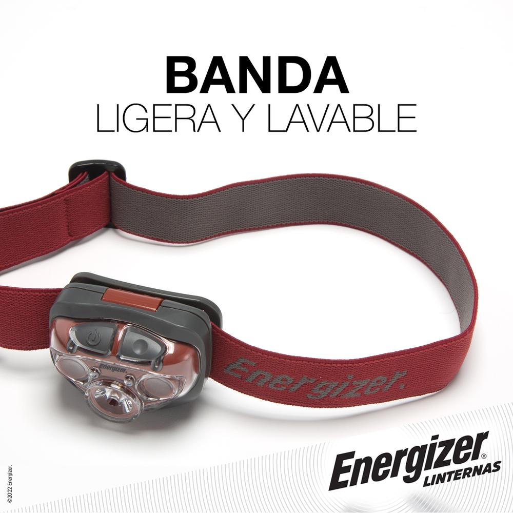 Foto 4 pulgar | Linterna Lámpara Cabeza Energizer Manos Libres Potente color Rojo