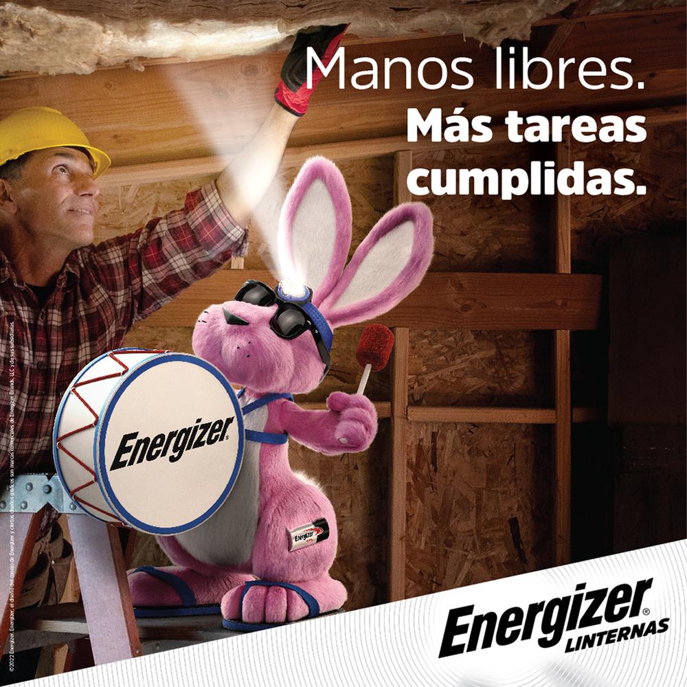 Foto 7 pulgar | Linterna Lámpara Cabeza Energizer Manos Libres Potente color Rojo