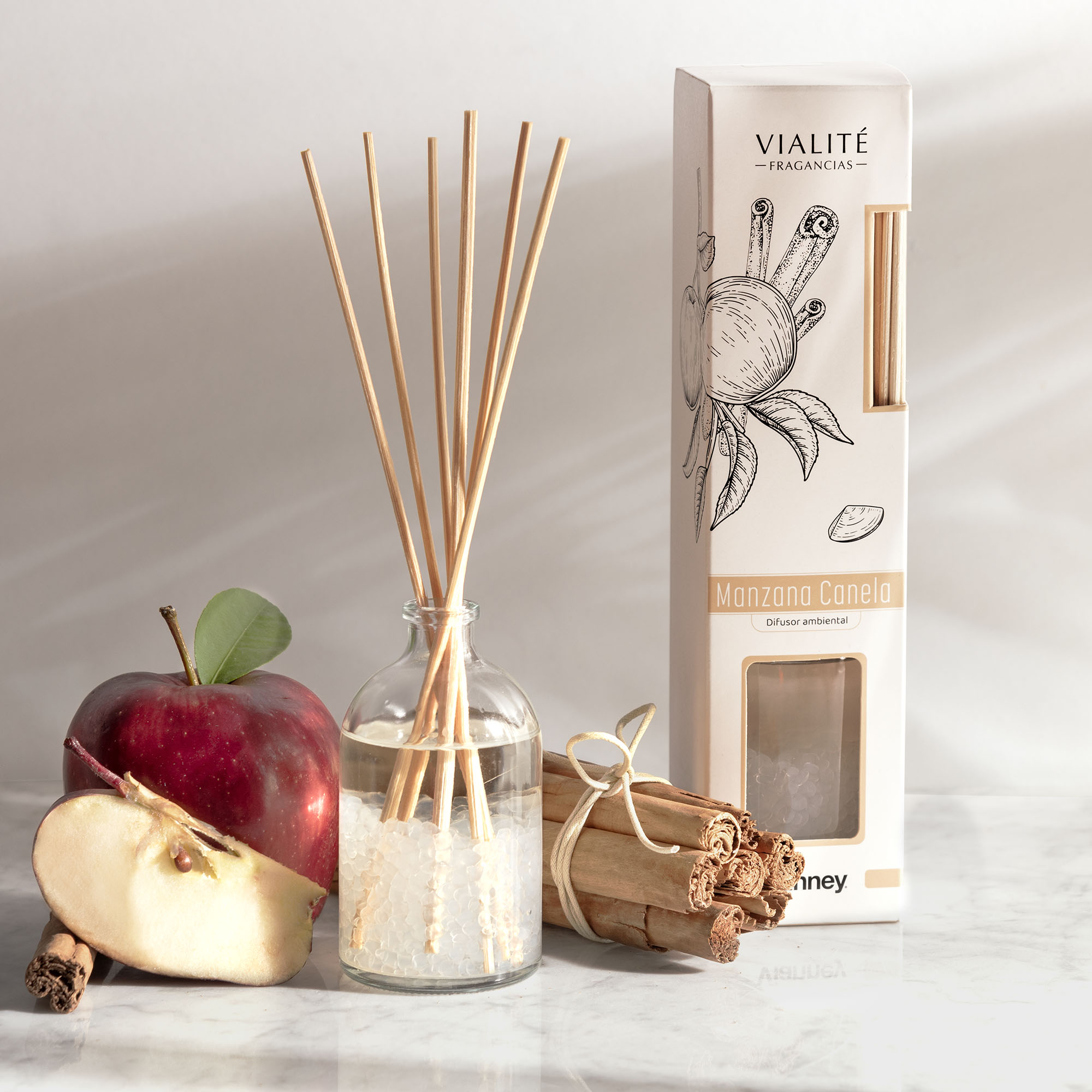 Foto 4 pulgar | Difusor Aromatizante Vianney De Manzana Canela De 60 Ml