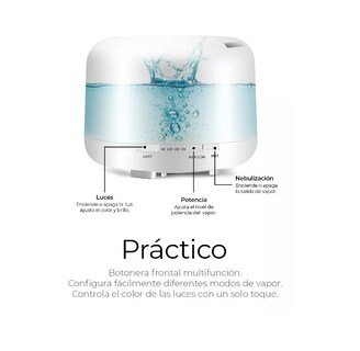 Foto 4 | Difusor De Aceites Esenciales Humidificador Aromaterapia