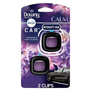 Foto 1 | Pinza Para Ventilación De Coche Febreze Downy Calm Scent, 2 Unidades, 4 Ml En Total - Venta Internacional.