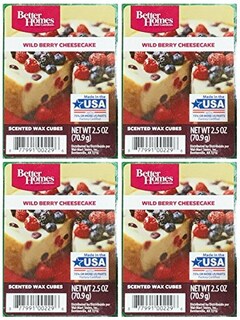 Foto 3 | Tarta De Queso Wax Cubes Better Homes And Gardens Con Frutos Silvestres, Paquete De 4 Unidades - Venta Internacional.