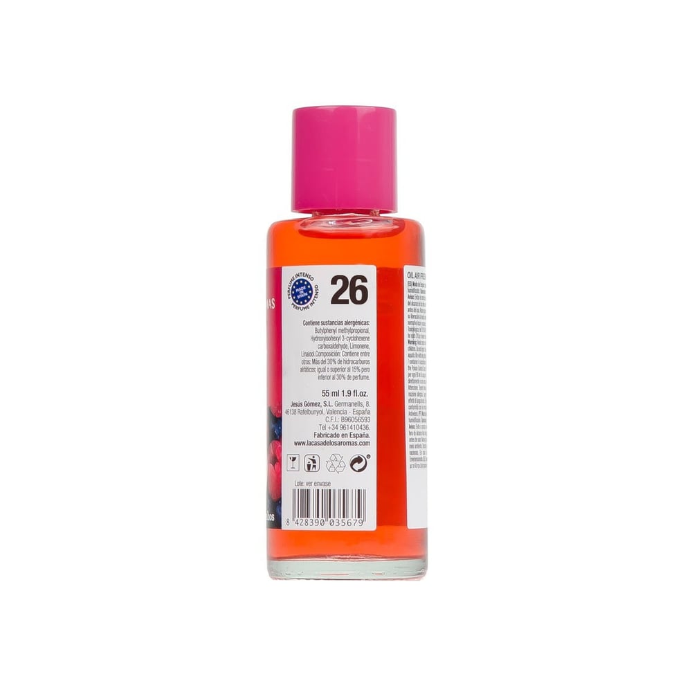 Foto 3 pulgar | Aceite Esencial La Casa De Los Aromas Frutos Rojos 55ml - Venta Internacional.